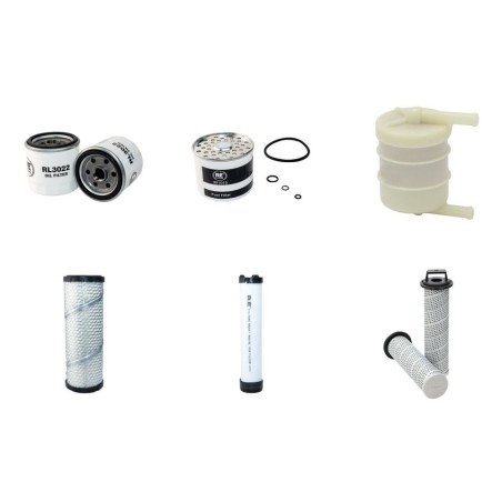 WEIDEMANN 1240 CX 35 (LP) Filter Service Kit w/Perkins 404C15 Eng.