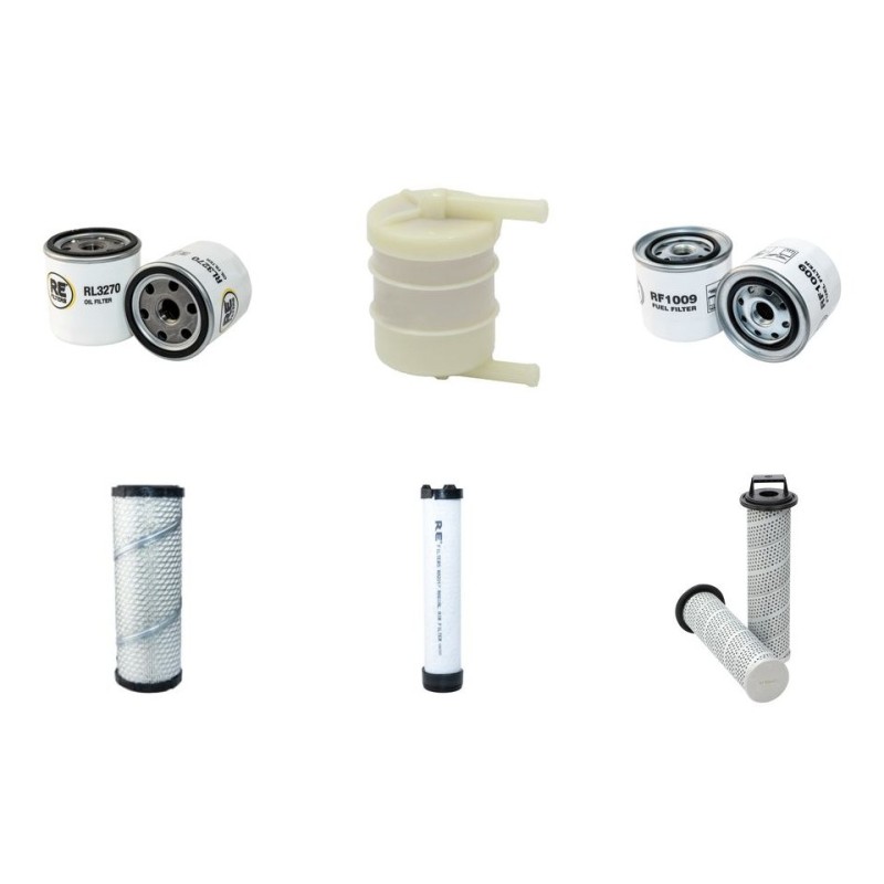 WEIDEMANN 1370 P43/P48 Filter Service Kit w/Perkins 104.20/104.22 Eng.