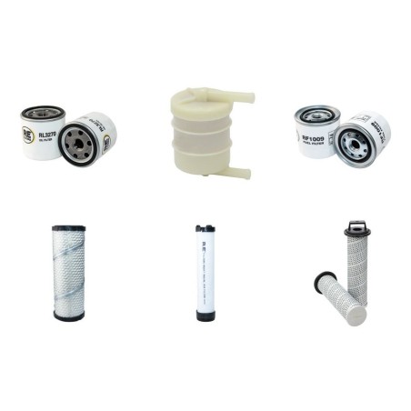 WEIDEMANN 1370 P43/P48 Filter Service Kit w/Perkins 104.20/104.22 Eng.