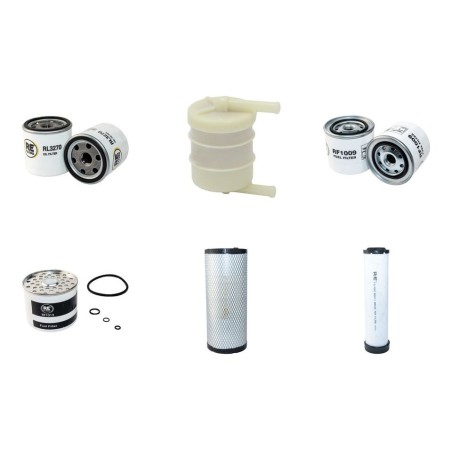Weidemann 1490 P50 Filter Service Kit - Air, Oil, Fuel Filters