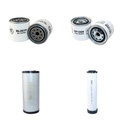 Weidemann 1904 D/P  Filter Service Kit - Air, Oil, Fuel Filters