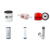 WEIDEMANN 2004 D/D Filter Service Kit w/Deutz Eng.