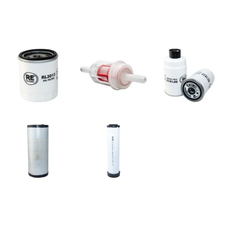 WEIDEMANN 3070 CX60T Filter Service Kit Air Oil Fuel Filters
