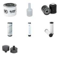 WEIDEMANN T4512CC40 Filter Service Kit w/Yanmar 3Tnv84T Eng.