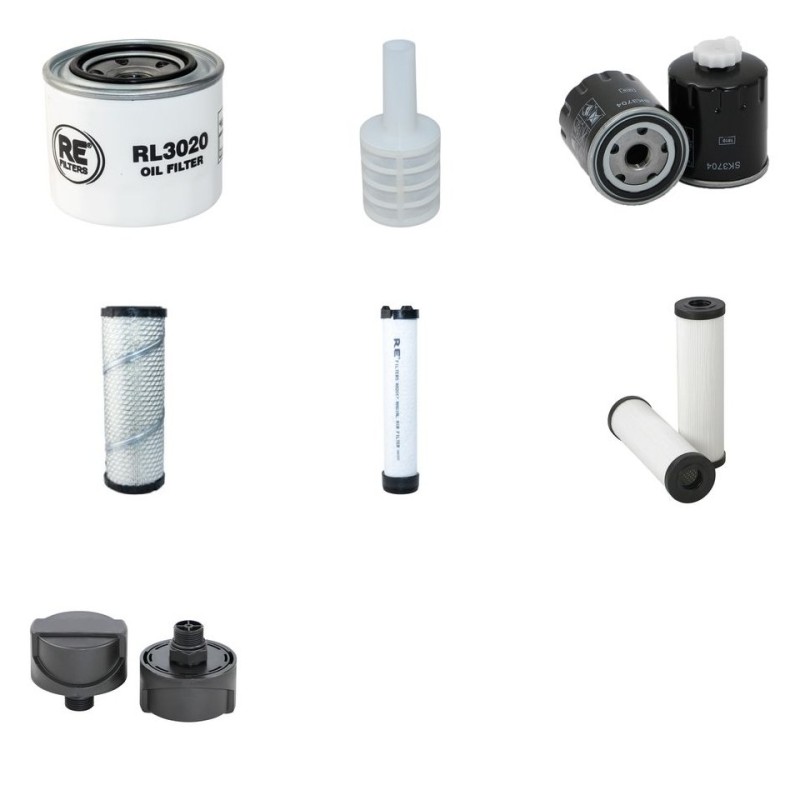 WEIDEMANN T 4512CC40 Filter Service Kit w/Yanmar 3Tnv84T Eng.