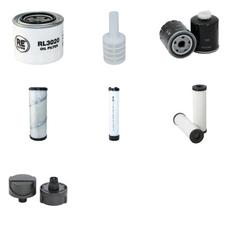 WEIDEMANN T 4512CC40 Filter Service Kit w/Yanmar 3Tnv84T Eng.
