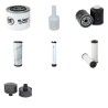 WEIDEMANN T 4512CC40 Filter Service Kit w/Yanmar 3Tnv84T Eng.