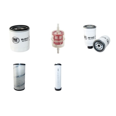 WEIDEMANN T 5625 Filter Service Kit Air Oil Fuel Filters w/Deutz Eng.