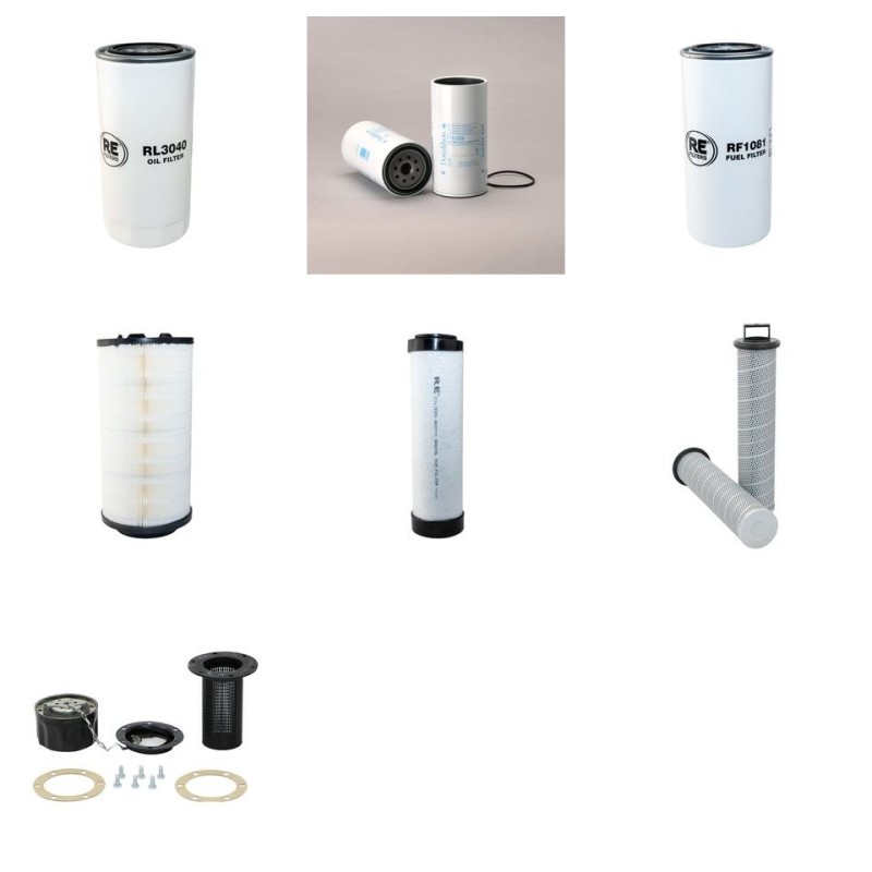 WIRTGEN W 50 DC  Filter Service Kit w/Deutz TCD 2012L04 2V Eng. SN   0535- YR  2009-
