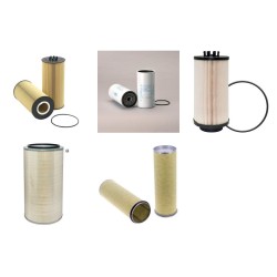 WIRTGEN WR 2000 Filter Service Kit Air Oil Fuel Filters w/MERCEDES OM467LA/G3 Eng.