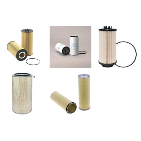 WIRTGEN WR 2000 Filter Service Kit Air Oil Fuel Filters w/MERCEDES OM467LA/G3 Eng.