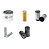 YAMAGUCHI WB 16H Filter Service Kit w/Kubota D722 Eng.