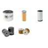 Filter Kit for Yanmar B08 with Yanmar Engine Serial No Air wo fins