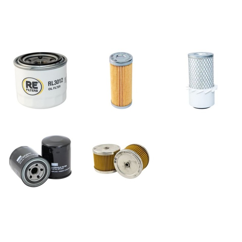 YANMAR B 08 Filter Service Kit w/Yanmar Eng. SN  Air w fins