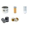 Filter Kit for Yanmar B08 with Yanmar Engine Serial No Air w fins