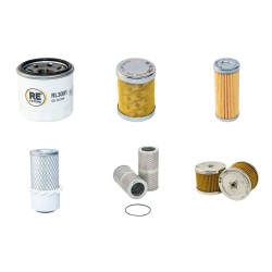YANMAR B 17-2 (B)(EX) Filter Service Kit w/Yanmar 3TNE68 Eng.   YR  1994-1999