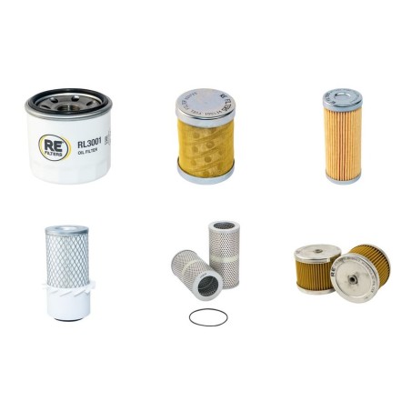 YANMAR B 17-2 (B)(EX) Filter Service Kit w/Yanmar 3TNE68 Eng.   YR  1994-1999