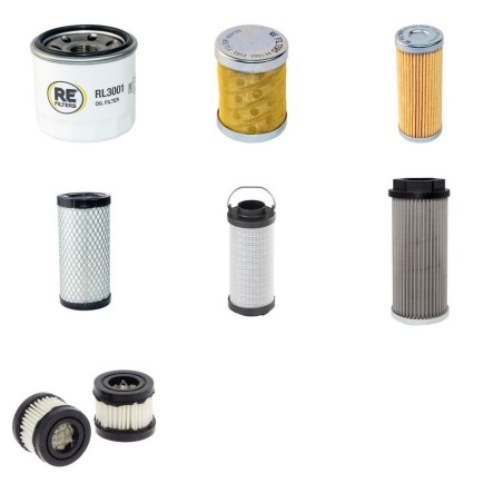 YANMAR B 18-3 Filter Service Kit w/Yanmar 3TNE68 Eng.