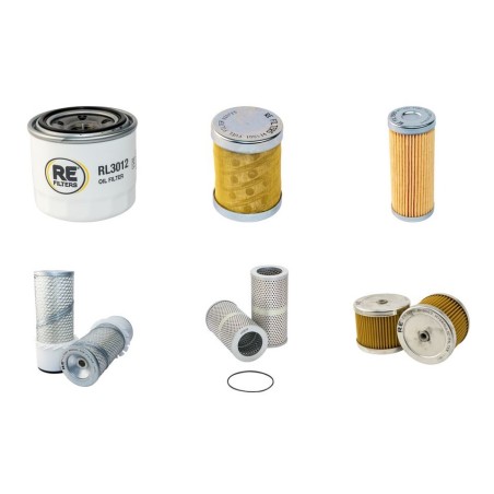 Filter Kit for Yanmar B22 with Yanmar Engine Serial No 901000-