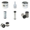 Filter Kit for Yanmar B25V Service Kit Air, with 3TNV82 Engine