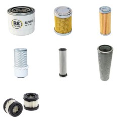 YANMAR B25VCR/VPR Filter Service Kit w/Yanmar 3TNE78A Eng.