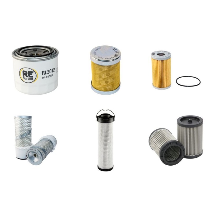 Filter Kit for Yanmar B37-V with Yanmar Engine