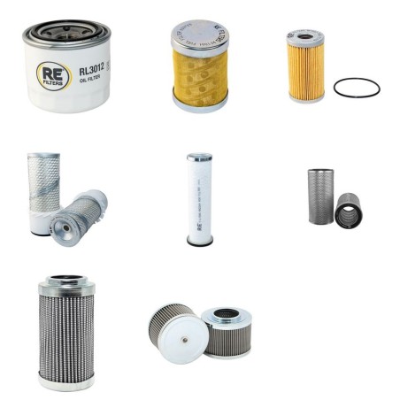 Filter Kit for Yanmar B50W Excavator Before Serial No --X00704X