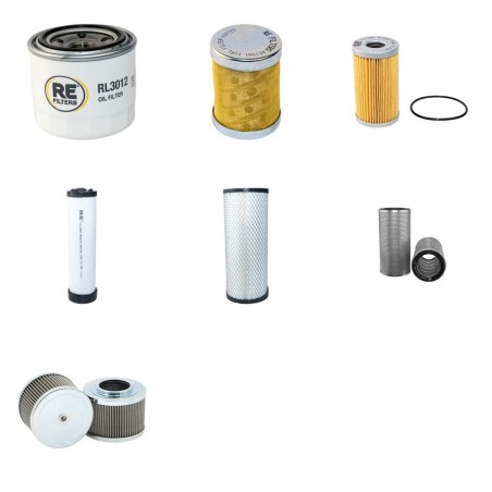 Filter Kit for Yanmar B50W Excavator After Serial No X00704--