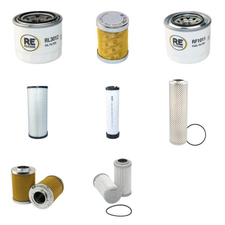 Filter Kit for Yanmar B55 W1 Excavator 