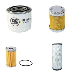 Yanmar C30R-1 Filter Service Kit - Air, Oil, Fuel Filters
