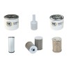 Filter Kit for Yanmar C30R-2A with 3TNV88-SFW Engine