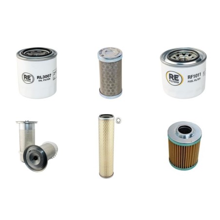 Filter Kit for Yanmar C50R with Yanmar Engine Serial No 10875-