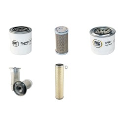 Filter Kit for Yanmar C50R Air Oil Fuel Filters with Yanmar Engine Serial No 10875-