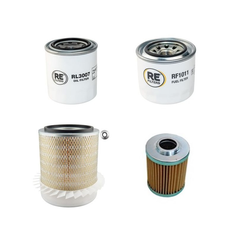 Filter Kit for Yanmar C80R with Yanmar Engine Serial No -755