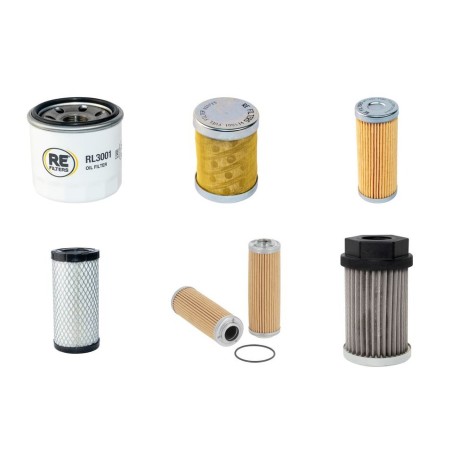 YANMAR SV 15 Filter Service Kit w/Yanmar 3TNV70-XBVAI Eng.