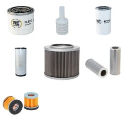 Filter Kit for Yanmar SV100 with Yanmar 4TNV98T-SBV Engine