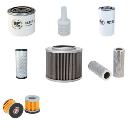 YANMAR SV 100 Filter Service Kit w/Yanmar 4TNV98T-SBV Eng.
