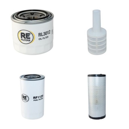 YANMAR SV 100 Filter Service Kit w/Yanmar 4TNV98T-SBV Eng. Air, Oil, Fuel Filters