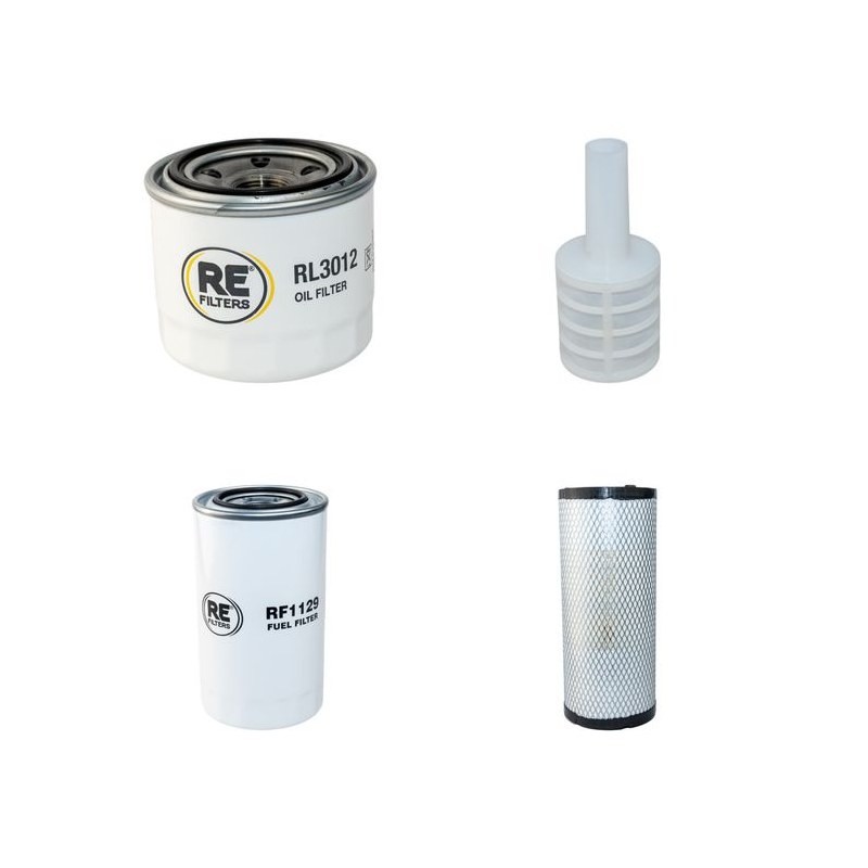 YANMAR SV 100 VCR Filter Service Kit Air Oil Fuel Filters w/Yanmar 4TNV98T-5 Eng.   YR  2005-