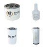 YANMAR SV 100 VCR Filter Service Kit Air Oil Fuel Filters w/Yanmar 4TNV98T-5 Eng.   YR  2005-