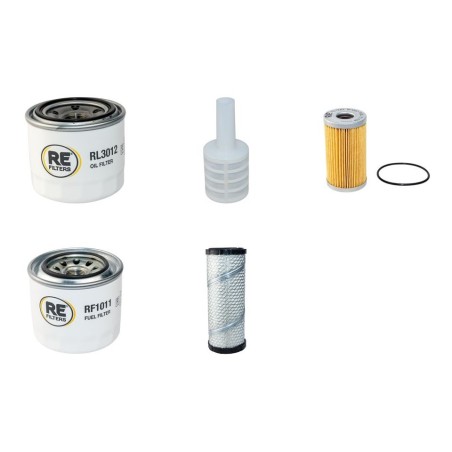 Yanmar V4-5 Loader Filter Service Kit - Air, Oil, Fuel Filters