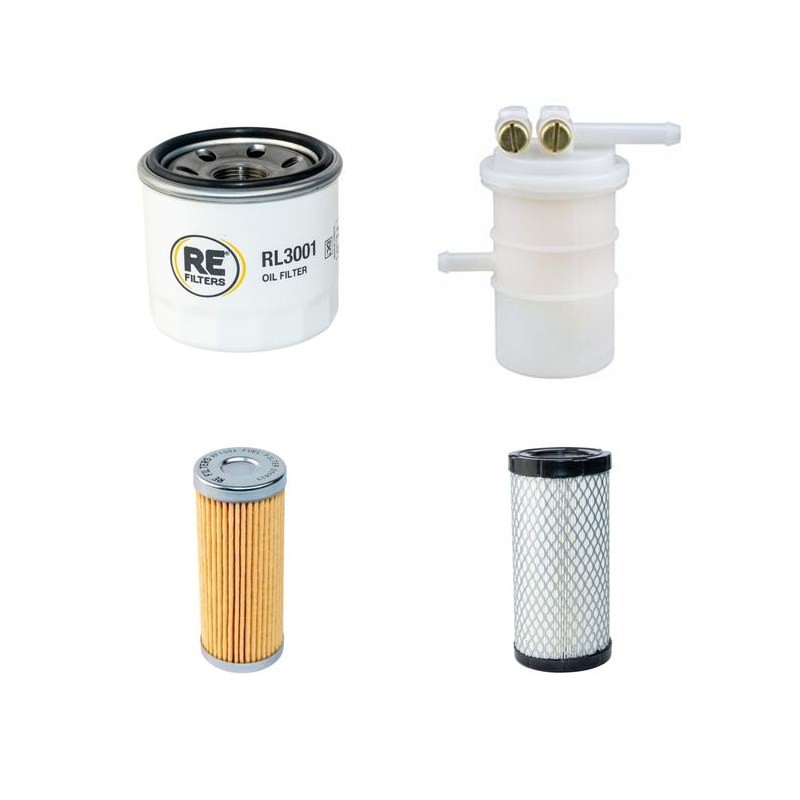 Yanmar VIO 10 Filter Service Kit Air, Oil, Fuel Filters