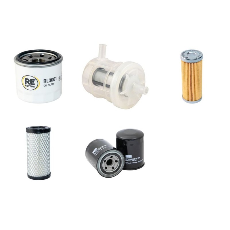 Filter Kit for Yanmar VIO10-2A with Yanmar Engine