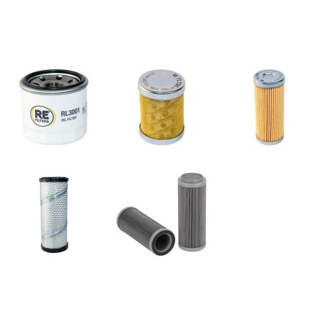 YANMAR VIO 20-4 Filter Service Kit w/Yanmar 3TNV76-PBV Eng.