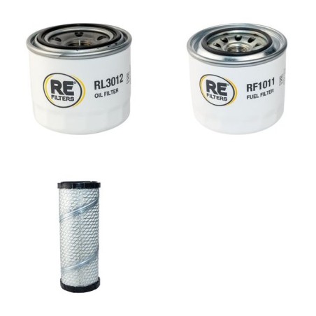 Filter Kit for Yanmar VIO27-5 Excavator Air, Oil, Fuel Filters