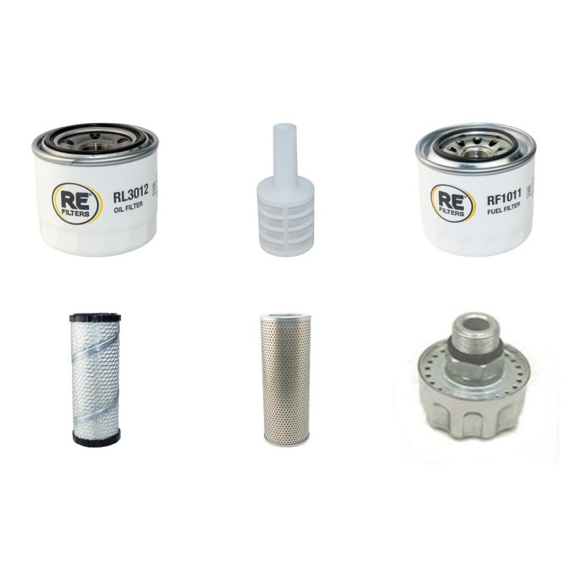 YANMAR VIO 45-5 Filter Service Kit w/Yanmar 4TNV88-PBV Eng.