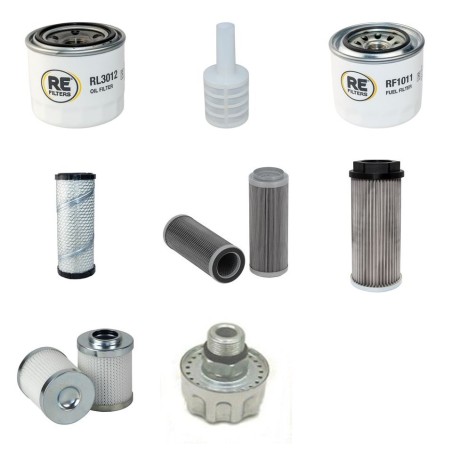 Filter Kit for Yanmar VIO50 UCR with Yanmar 4Tnv88 Engine 2004-