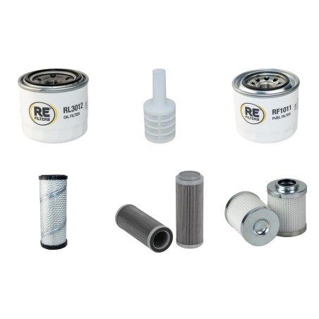Filter Kit for Yanmar VIO50 VCR with Yanmar 4Tnv88 Engine 2010-