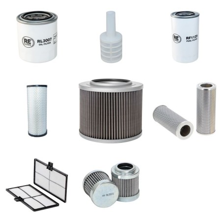 YANMAR VIO 80 (U) Filter Service Kit w/Yanmar 4TNV98-ZWBV1 Eng.