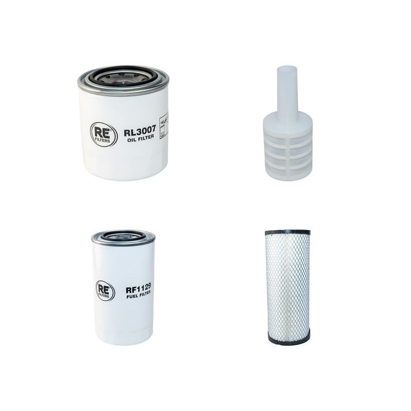 YANMAR VIO 80 (U) Filter Service Kit Air Oil Fuel Filters w/Yanmar 4TNV98-ZWBV1 Eng.